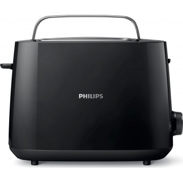 Philips HD2581/90 Φρυγανιέρα 2 Θέσεων 900W Μαύρη